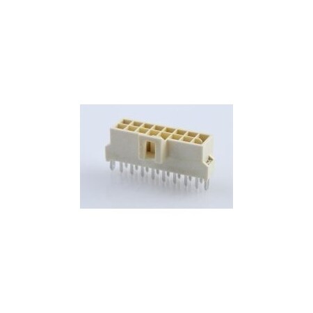 Molex NANOFIT HDR VT DLR FRK 16CKT TIN NAT 105312-2116